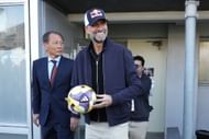 Former Liverpool boss Jurgen Klopp (centre)